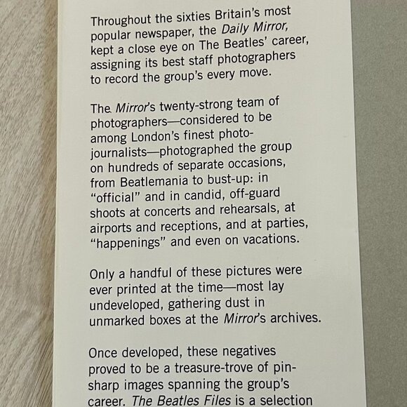 The Beatles Files Book - Picture 2 of 5